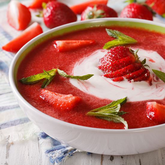 Strawberry Soup