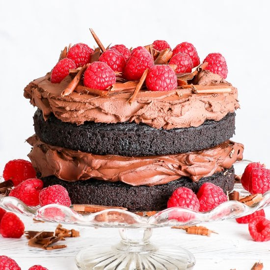 Gluten Free Vegan Chocolate Cake