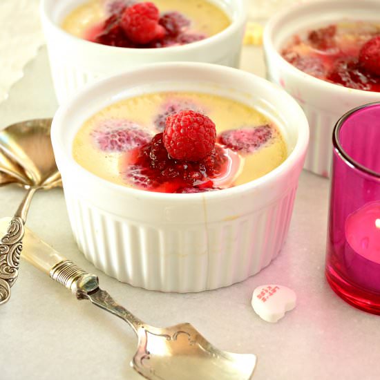 Raspberry Custard