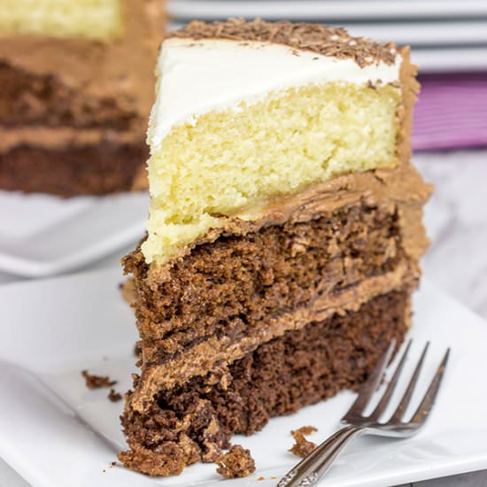 Chocolate Ombre Cake