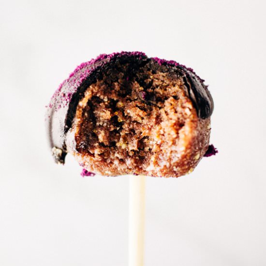 Easy Raw Vegan Cake Pops