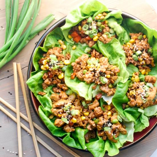 Hoisin Lettuce Cups