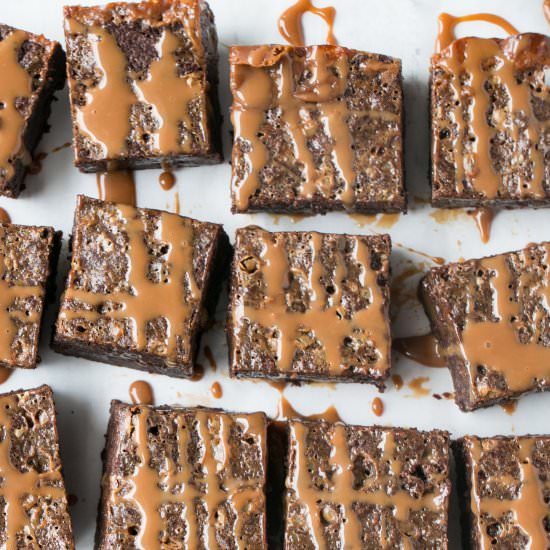 Dulce de Leche Brownies