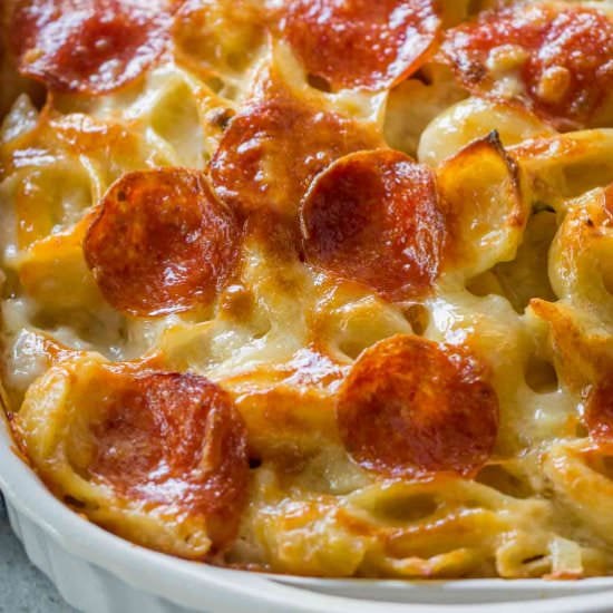 Cheesy White Pizza Casserole