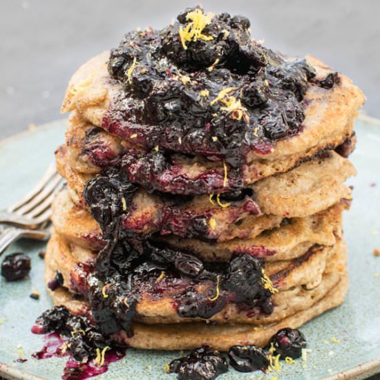 Blueberry Buttermilk Pancakes