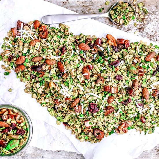 matcha granola