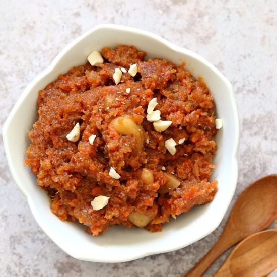 Instant Pot Carrot Halwa