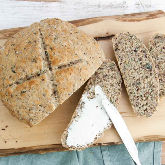 Vegan Seedy Bread