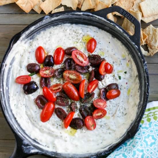 Greek Feta Fondue Dip
