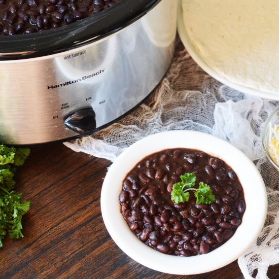 Crockpot Mexican Black Beans