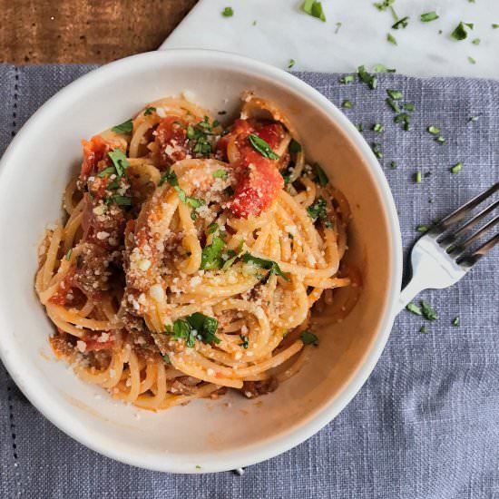 Spaghetti Bolognese