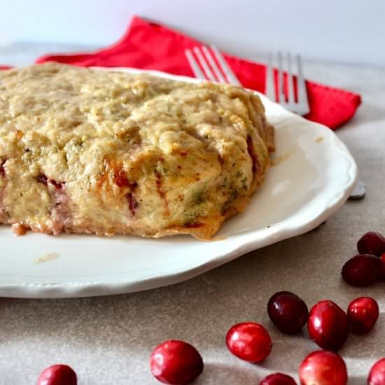 Cranberry Sauce Turkey Meatloaf