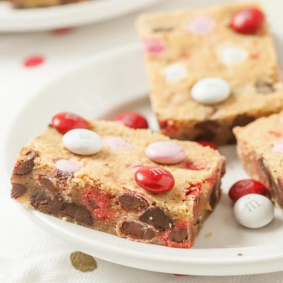 blondies chocolate cookie bars