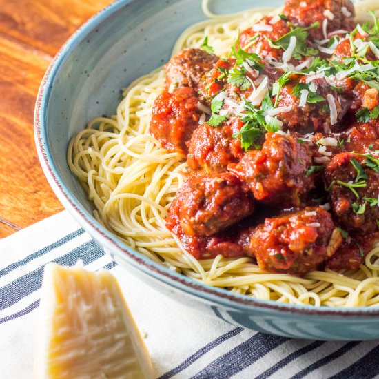 Spaghetti and Meatballs