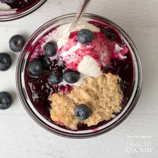 Blueberry Cobbler