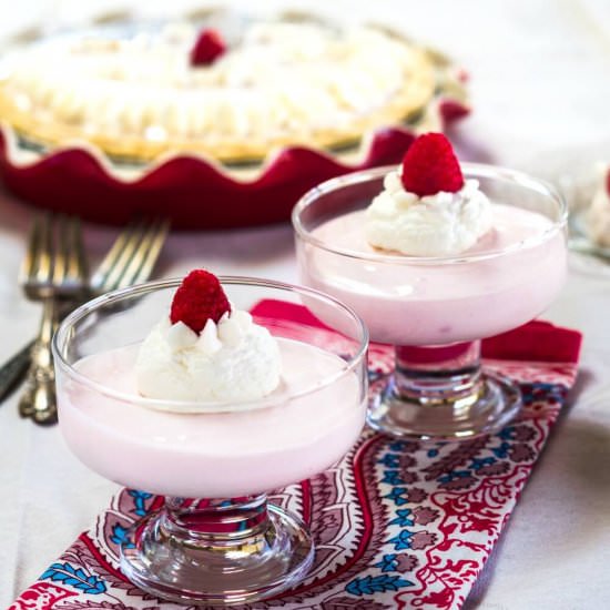 Raspberry Daiquiri Pie and Pudding