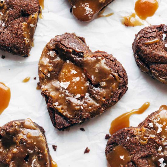 Salted Caramel Brownies