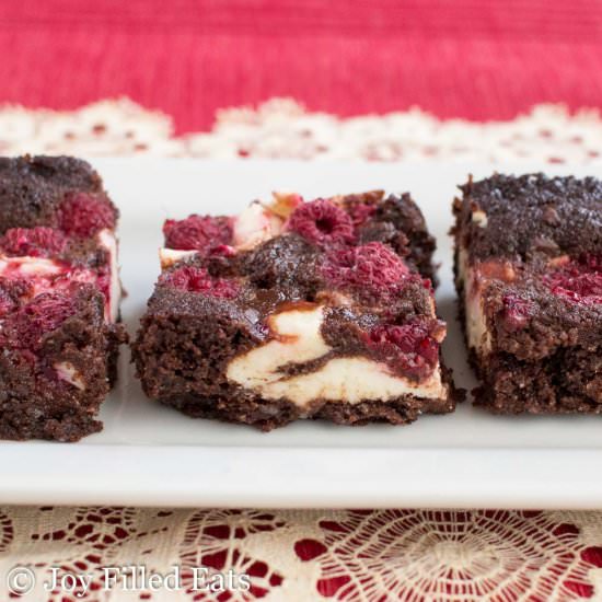 Raspberry Cheesecake Brownies