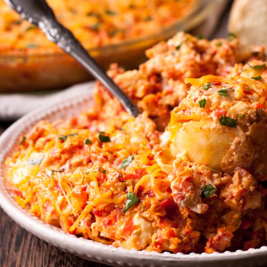 Warm Muffuletta Dip