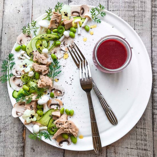 Plated Tuna Salad