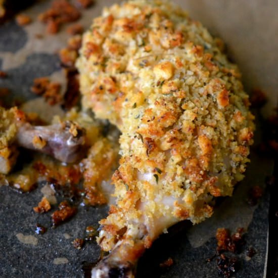 Mustard Roasted Chicken