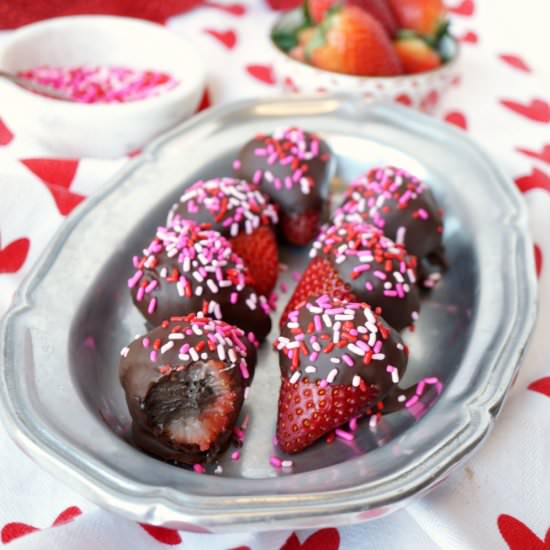truffle chocolate strawberries