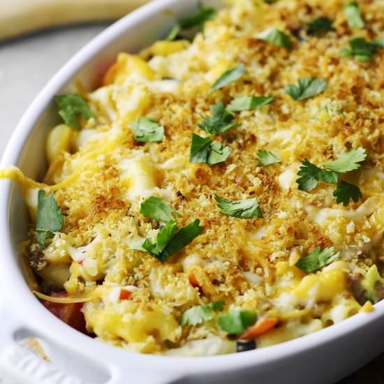 Baked Tex-Mex Mac and Cheese