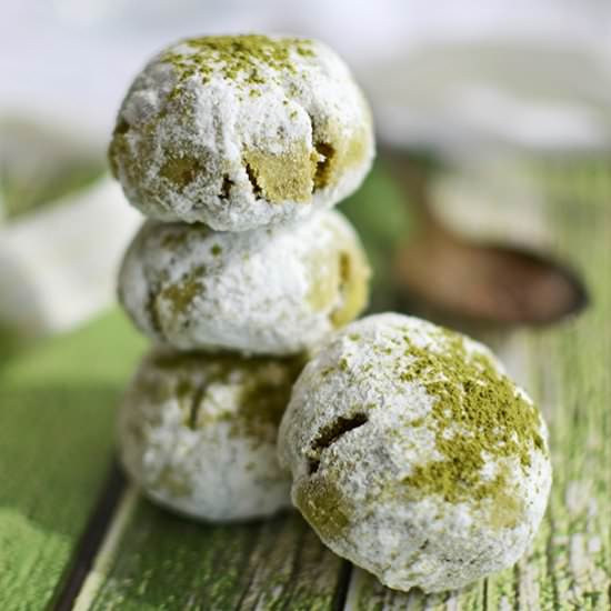 Pistachio & Matcha Snowballs