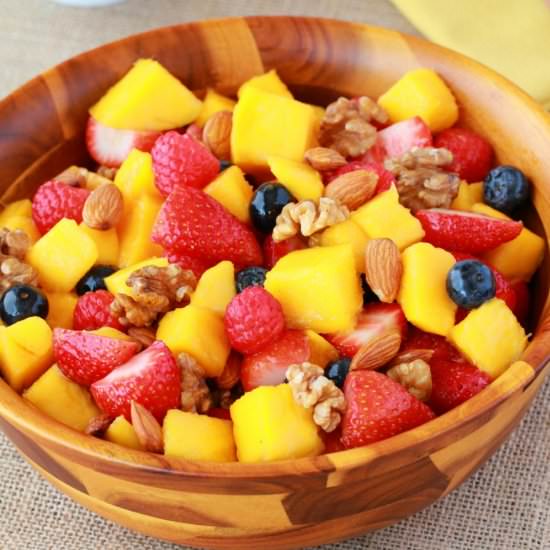 Mango Berry Fruit Salad