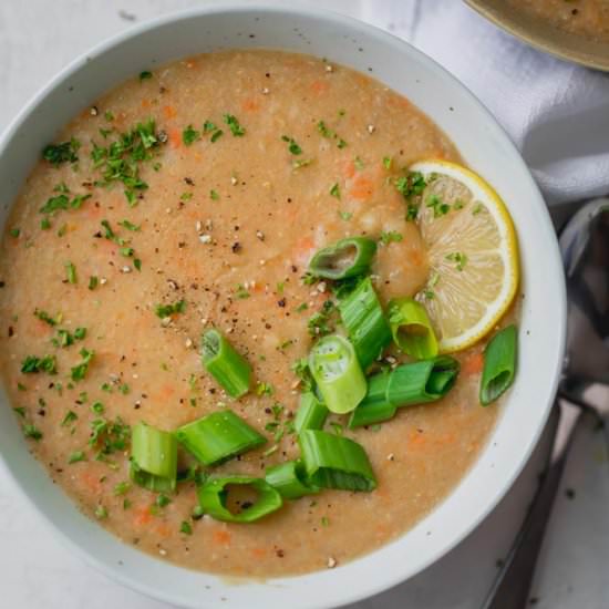 Lebanese Crushed Lentil Soup