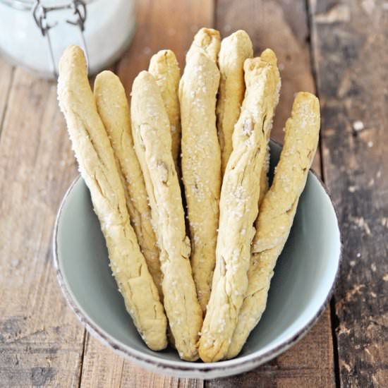 Breadsticks with Sunflower Seeds