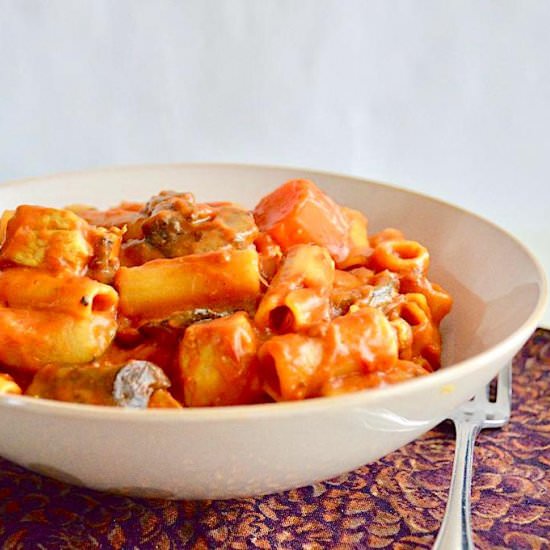 Curried Chicken Veggie Pasta