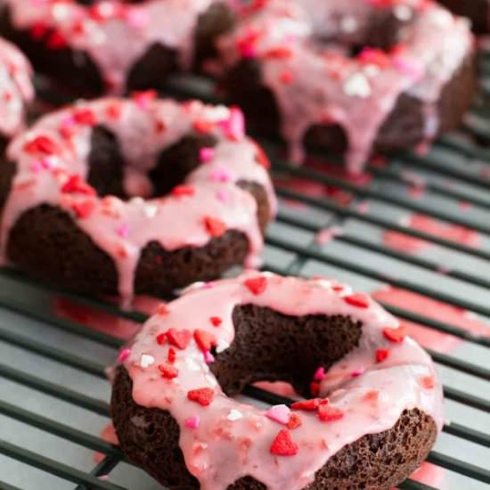 Baked Chocolate Donuts