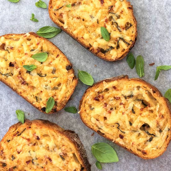 Herb & Cheese Bread Slices