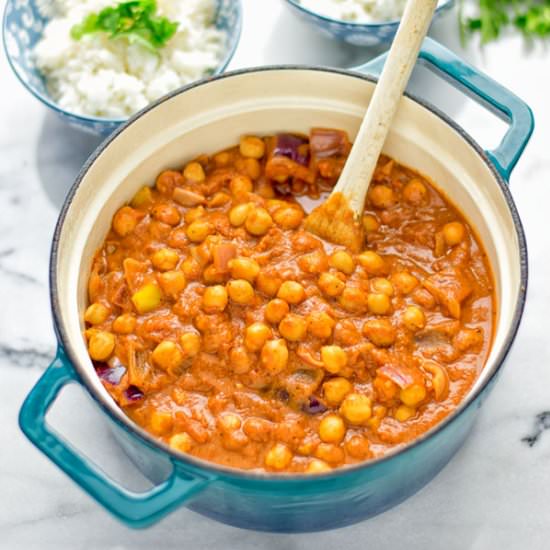 Chickpea Tikka Masala