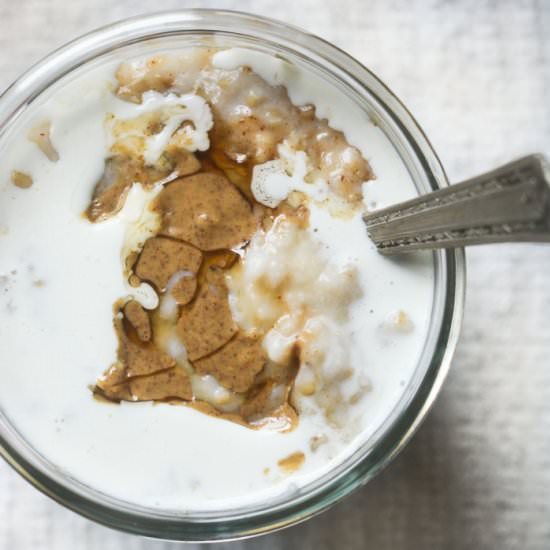 Overnight Steel Cut Oatmeal