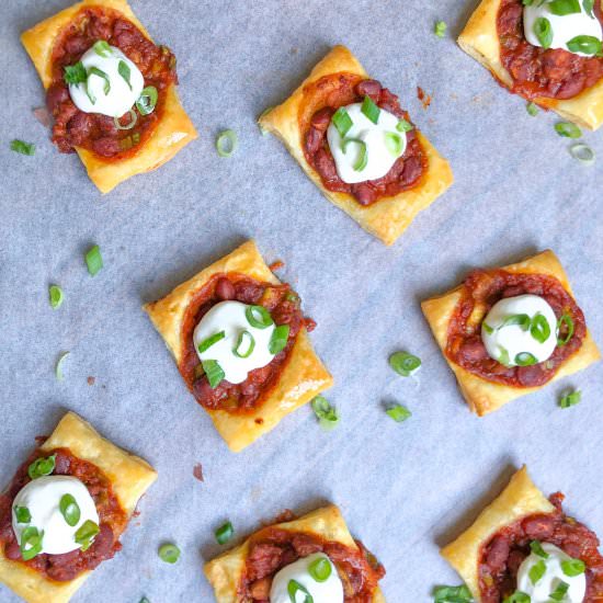 5 Ingredient Puffed Chili Bites