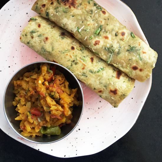 Bottle Gourd Paratha