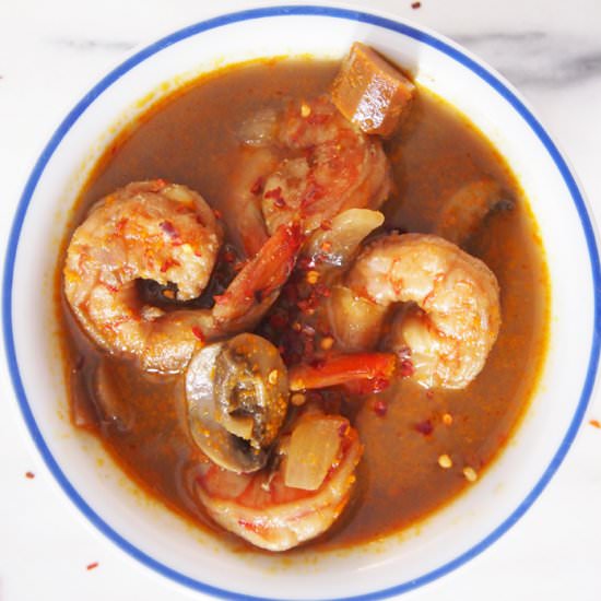 Spicy Shrimp Soup
