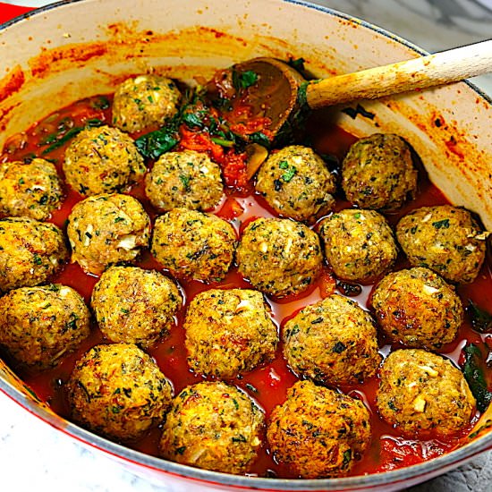 Turkey Meatballs in Marinara