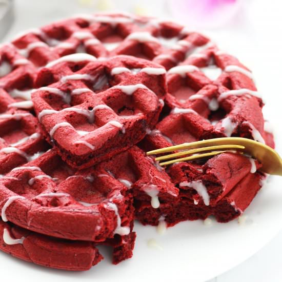 Red Velvet Waffles