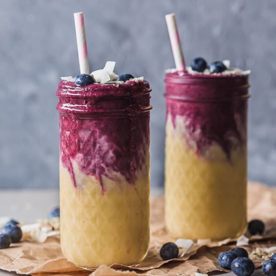 Mango Blueberry Smoothie