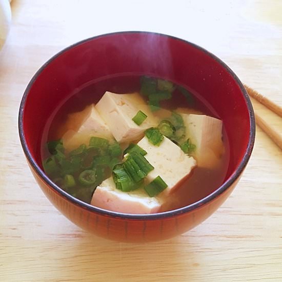 Authentic Tofu Miso Soup