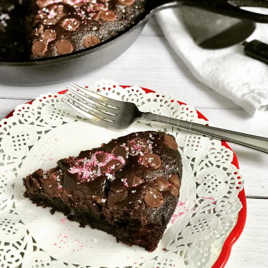 Vegan Mocha Chocolate Cake