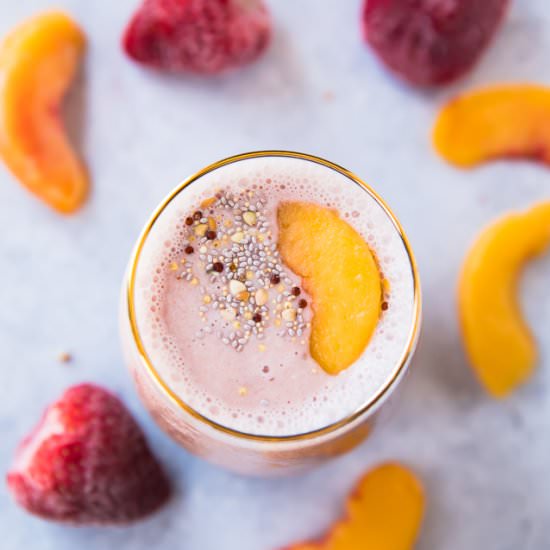 Tickled Pink Strawberry Smoothie