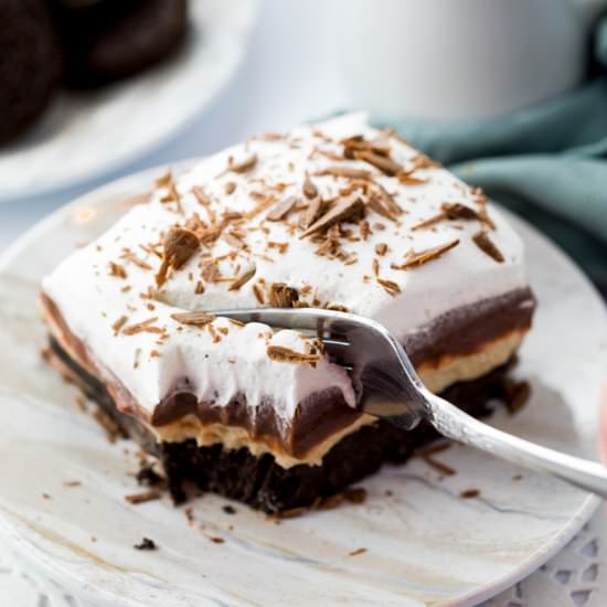No Bake Peanut Butter Pie