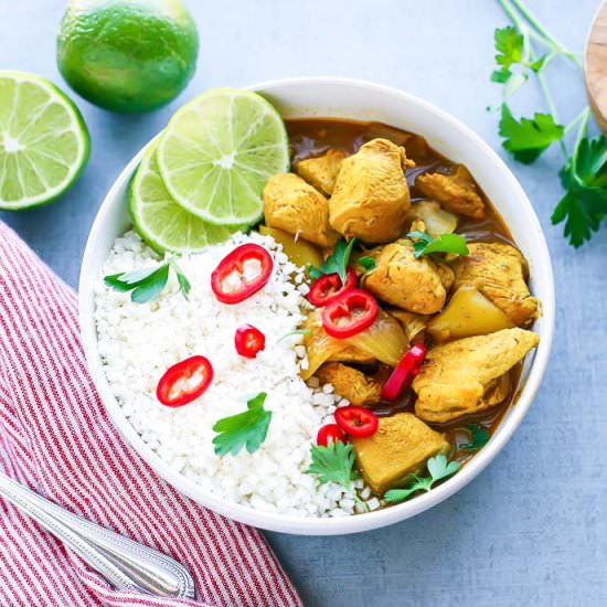 Instant Pot Chicken Curry