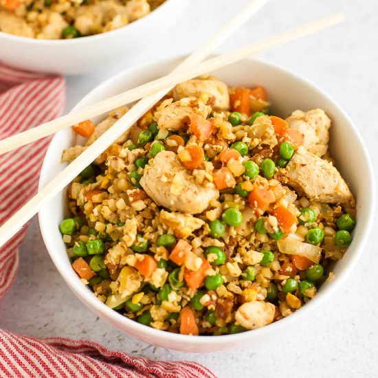 Chicken Fried Cauliflower Rice