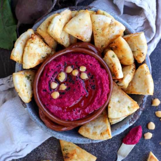 Roasted Beetroot Hummus