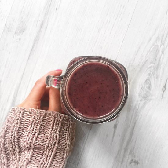 Blueberry Peach Smoothie